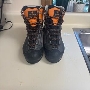 Scarpa Men's Boots - Black and Orange